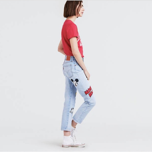 disney x levi | 501 crop cat and mouse - Picture 3 of 4